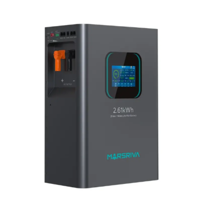 Marsriva 25.6V / 102Ah LiFePO4 Wall Mount Lithium Battery (Grade A)