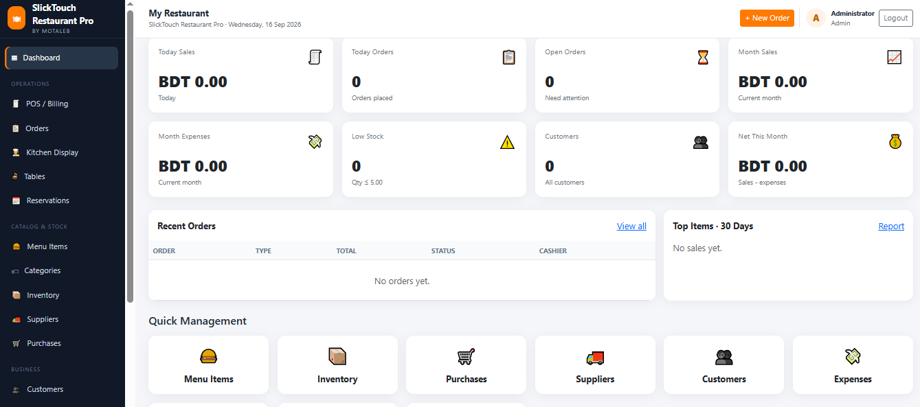 SlickTouch Restaurant Pro : Restaurant Management Software - Image 3